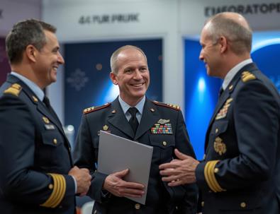 Military Meeting In Exhibition 3