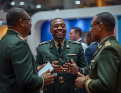 Military Meeting In Exhibition 1
