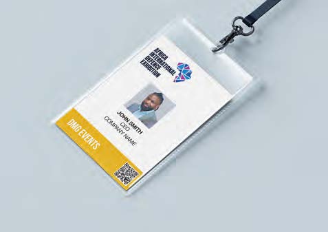 Visitor And Delegate Badges