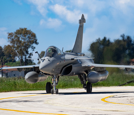 Fighter Jet On Runway