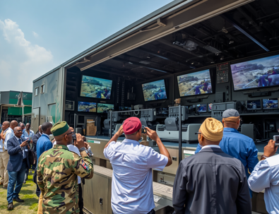 Realistic C4ISR Command System Demonstration