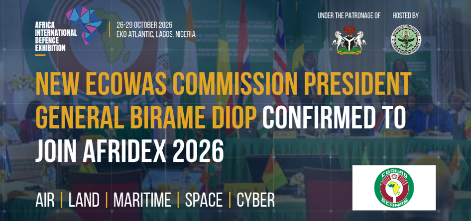 New ECOWAS Commission President General Birame Diop Confirmed To Join AFRIDEX 2026