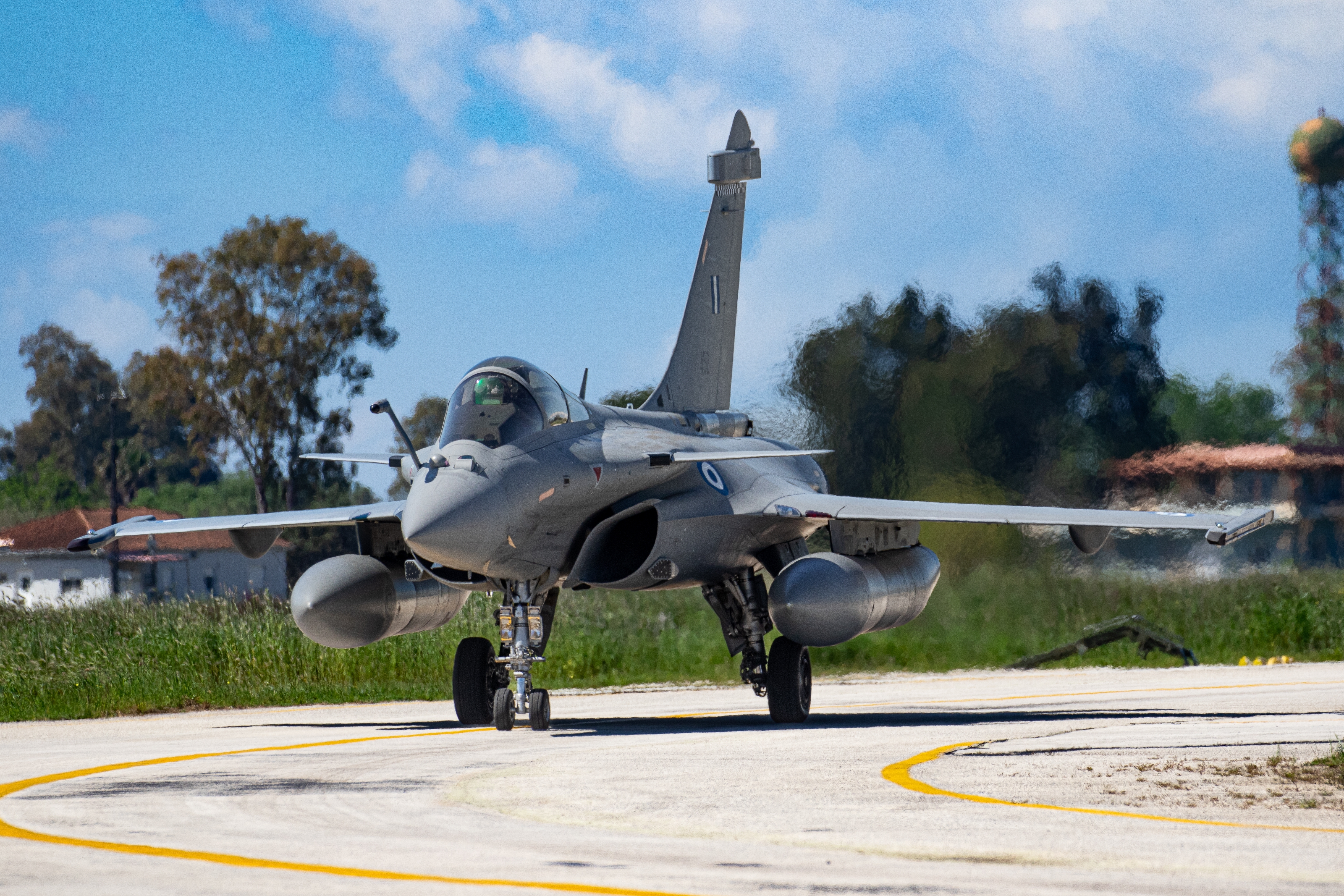 Fighter Jet On Runway 2621178775